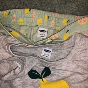 Old Navy Matching Sets - Old Navy summer matching outfit 12-18 months Old Navy Matching Sets - Old Navy summer matching outfit 12-18 months